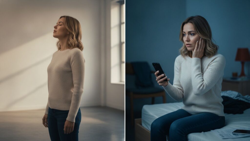 The psychological phases an avoidant goes through during no contact.