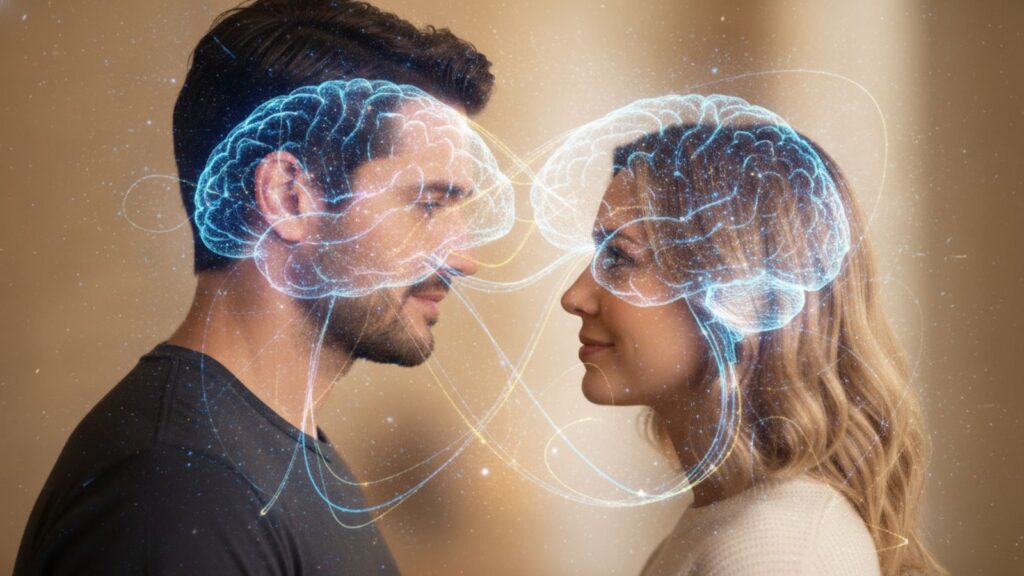 Subconscious connection and mirror neurons in psychology